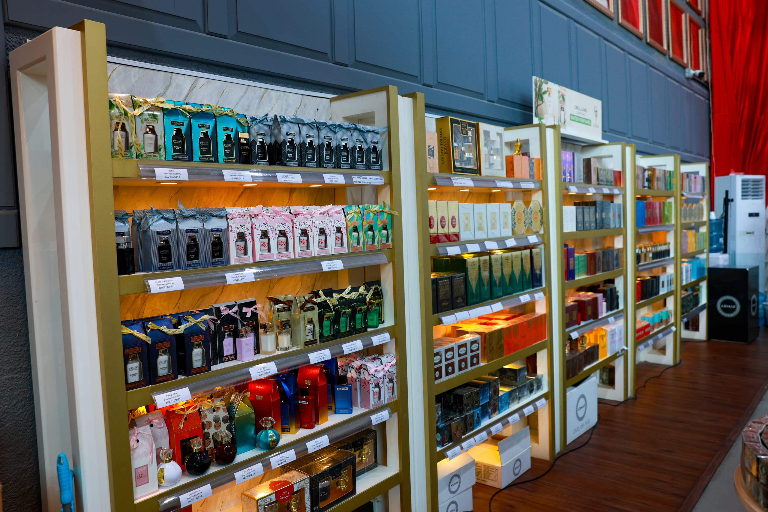 Retail Store Fit-Out in Dubai — Display joinery, lighting and finishes for a shop floor