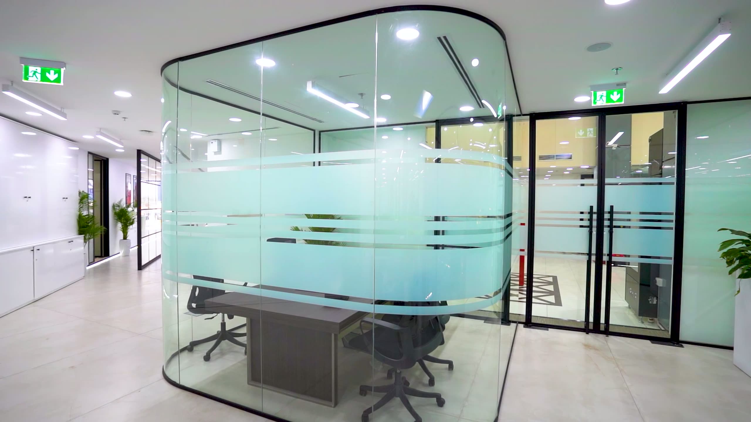 Sterling Perfumes Head Office — DIP — walkthrough of the completed floor